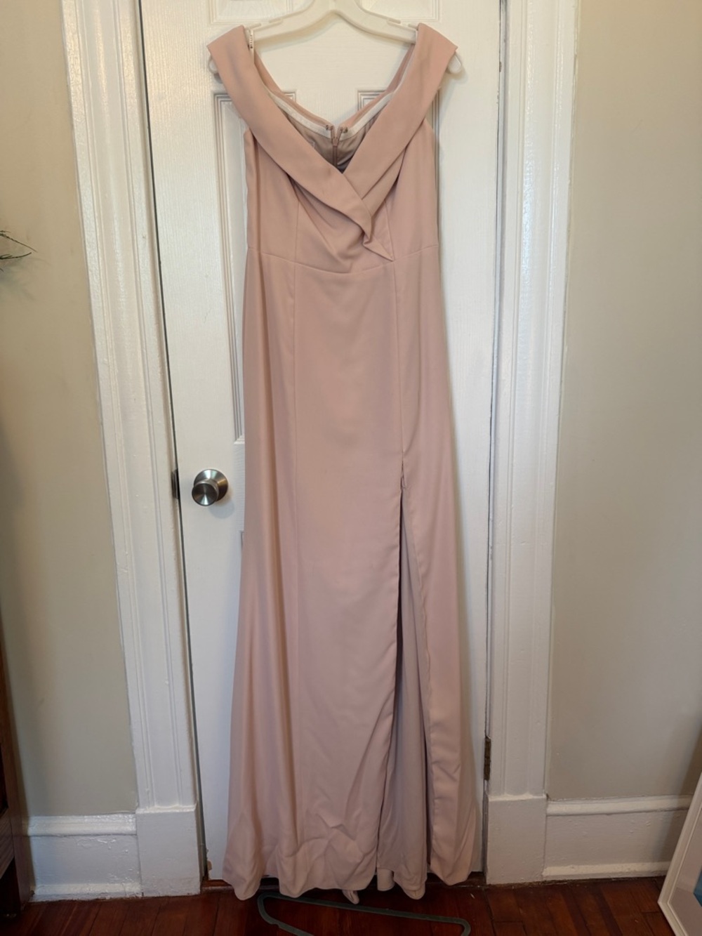 Bella Bridal Cameo Dessy Off-Shoulder Bridesmaid Dress